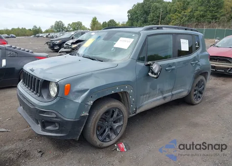 2017 Jeep Renegade Altitude 4X4 from USA, damaged, VIN ZACCJBBB0HPG46424